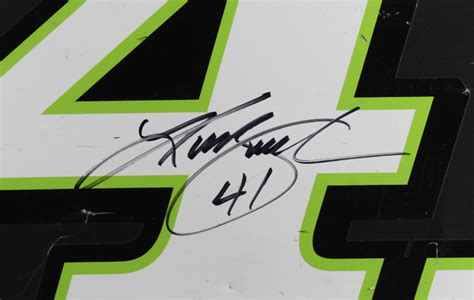 kurt Busch signed sheet metal 